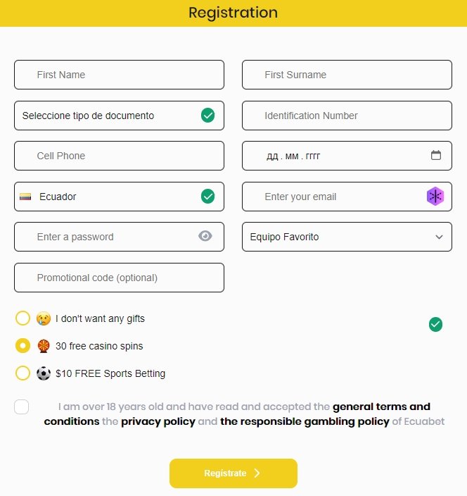 ecuabet sign up